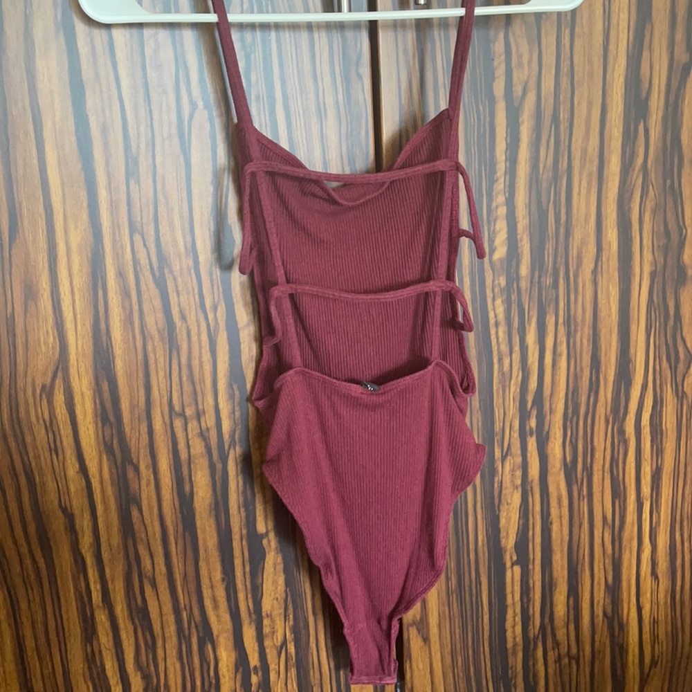 Open back body suit